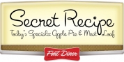 Secret Recipe font download