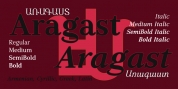 GHEA Aragast font download