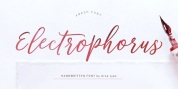 Electrophorus font download