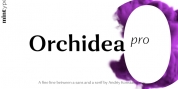 Orchidea Pro font download