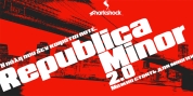 Republica Minor 2.0 font download