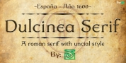 Dulcinea Serif font download