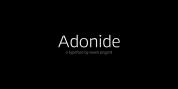 Adonide font download