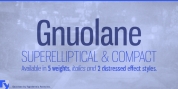 Gnuolane font download