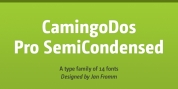 CamingoDos Pro SemiCondensed font download