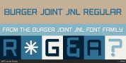 Burger Joint JNL font download