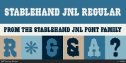Stablehand JNL font download