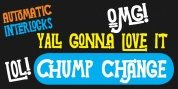 Chump Change font download