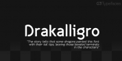 Drakalligro Sans font download
