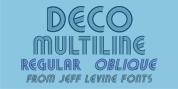Deco Multiline JNL font download