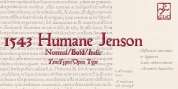 1543 Humane Jenson font download