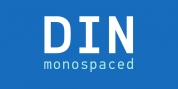 PF DIN Mono font download