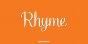 Rhyme font download