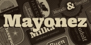 Mayonez font download