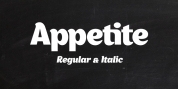 Appetite font download