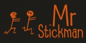 Mr Stickman font download