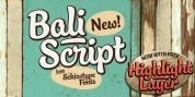 Bali Script font download
