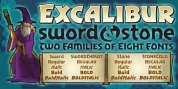 Excalibur Stone font download