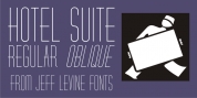 Hotel Suite JNL font download