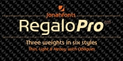 Regalo Pro font download