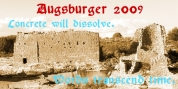 Augsburger2009 font download
