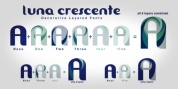 Luna Crescente font download