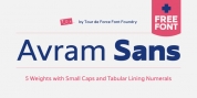 Avram Sans font download
