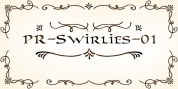 PR Swirlies 01 font download