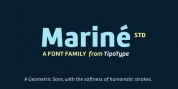 Mariné STD font download