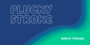 Plucky Stroke font download