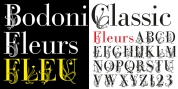 Bodoni Classic Fleurs font download