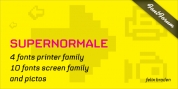 Supernormale font download