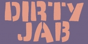 Dirty Jab font download