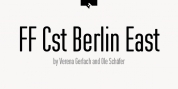 FF Cst Berlin East font download