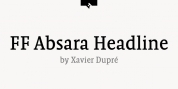 FF Absara Headline font download