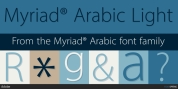 Myriad Arabic font download
