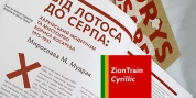 ZionTrain Cyrillic font download