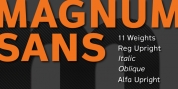 Magnum Sans font download