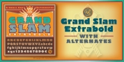 Grand Slam SG font download