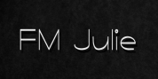 FM Julie font download