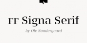 FF Signa Serif font download