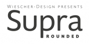 Supra Rounded font download