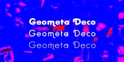 Geometa Rounded Deco font download