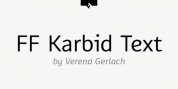 FF Karbid Text Pro font download