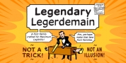 Legendary Legerdemain font download