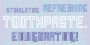 Toothpaste font download