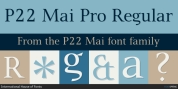 P22 Mai font download