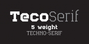 Teco Serif font download