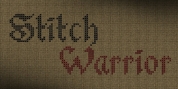 Stitch Warrior font download