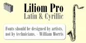 Liliom Pro font download